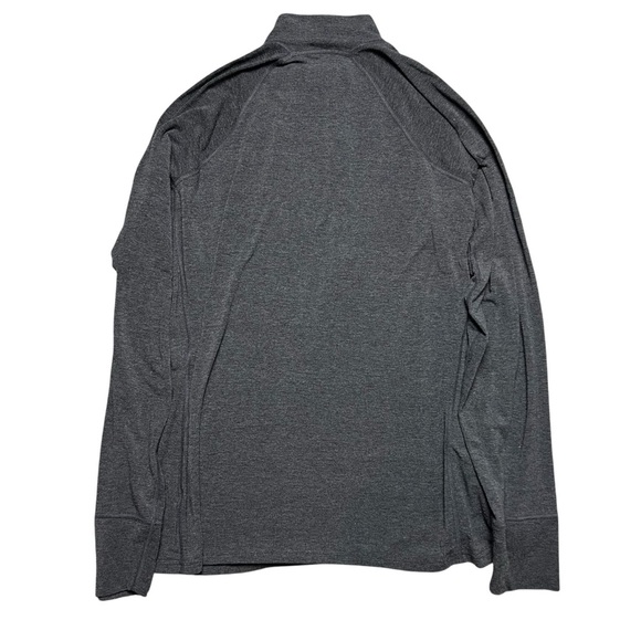 Patagonia R1 1/4 Zip Crosstrek Pullover Men’s Large Gray Polartec Fleece Stretch - Picture 2 of 4